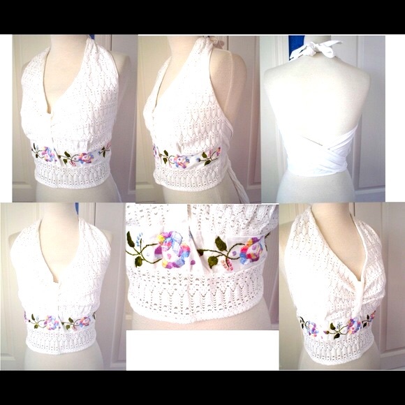 Vintage IKAT Embroidered Party Dress HORSES - Picture 14 of 14